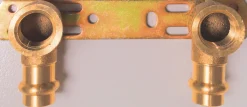 Cornat Press-Montageeinheit Rotguss, ø 15 mm, 1/2" IG, 100 mm