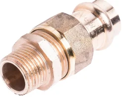 Cornat Press-Verschraubung ø 18 mm 1/2" AG Rotguss