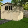 Décor et Jardin Gartenhaus Lodum 262 x 202 cm natur mit Fußboden