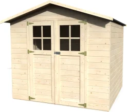 Decor et Jardin Gartenhaus Lode 212 x 182 cm natur mit Fußboden