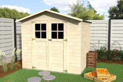 Decor et Jardin Gartenhaus Lode 212 x 182 cm natur mit Fußboden