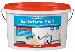 Decotric Aqua-Deck Isolierweiß 5 L weiß