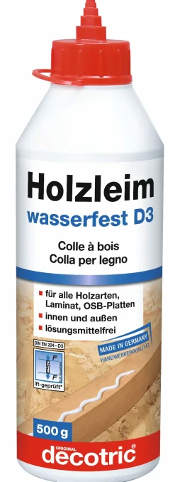 Decotric decocoll Holzleim D3 500 g wasserfest