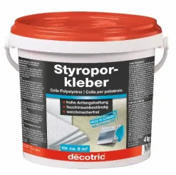 Decotric Styroporkleber 4 kg