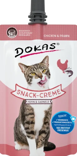 Dokas Snack-Creme Huhn & Garnele 90 g