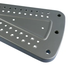 Dolle Außenspindeltreppe Gardenspin komplett 11 Stufen Ø 155 cm mit Metallstufen anthrazit