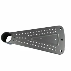 Dolle Außenspindeltreppe Gardenspin komplett 11 Stufen Ø 125 cm mit Metallstufen anthrazit