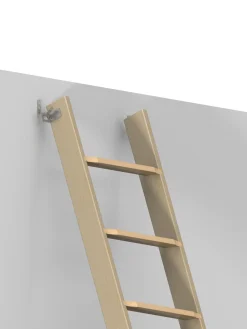 Dolle Hochbettleiter mit 10 Stufen mit Buche-Stufen