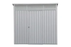 Duramax Metallgerätehaus Palladium silber/grau 249 x 209 cm
