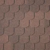 Easy Biber Bitumen-Dachschindeln braun