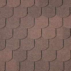 Easy Biber Bitumen-Dachschindeln braun