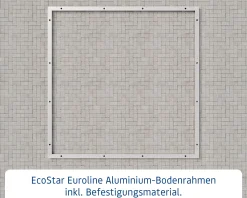 EcoStar Bodenrahmen für Gerätehaus SD3