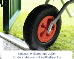 EcoStar Bodenschwellenrampe 1-flg außen für 1 -flg. Tür