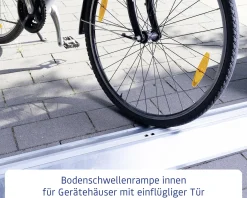 EcoStar Bodenschwellenrampe 1-flg innen für 1-flg. Tür
