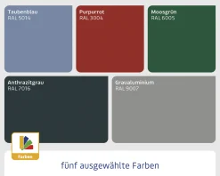 EcoStar Gerätehaus Trend-P Typ 3 graualuminium 312,7 x 283,4 x 232,3 cm