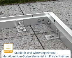 EcoStar Gerätehaus Trend-S Typ 3 323,6 x 247,7 x 219,4 cm moosgrün
