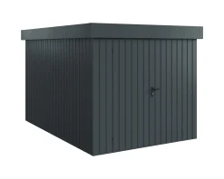 EcoStar Metallgerätehaus Euroline EFD7 anthrazit 214 x 310 cm 2-flg.