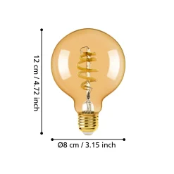Eglo Connect LED Leuchtmittel-Z G80 Globeform E27 5,5 W Smart connect Z