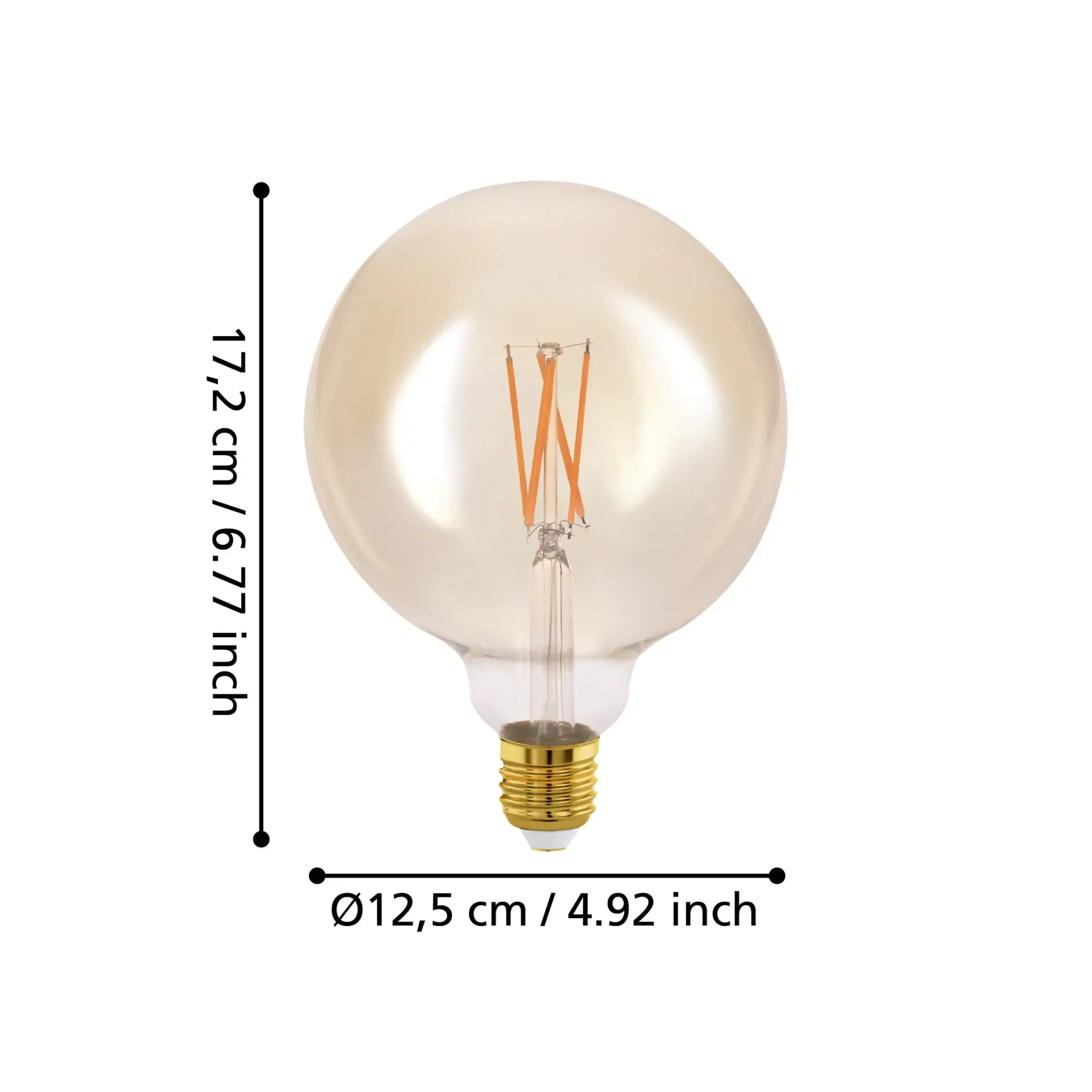 Eglo Connect LED Leuchtmittel-Z G125 Globeform E27 6 W Smart connect Z