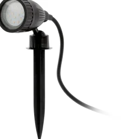 Eglo LED Außen-Strahler Nema 1 schwarz 18,5 x 11,5 cm GU10 Erdspieß