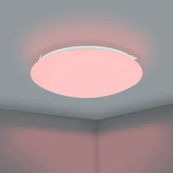 Eglo LED Deckenleuchte Valdanzo weiß Ø 38 cm RGB-Beleuchtung