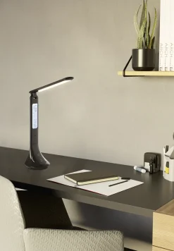 Eglo LED Tischleuchte Coluccia schwarz 19 x 26 cm neutralweiß