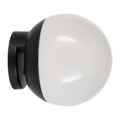 Eglo LED Wandleuchte Cerveteri-E schwarz Ø 9 cm neutralweiß