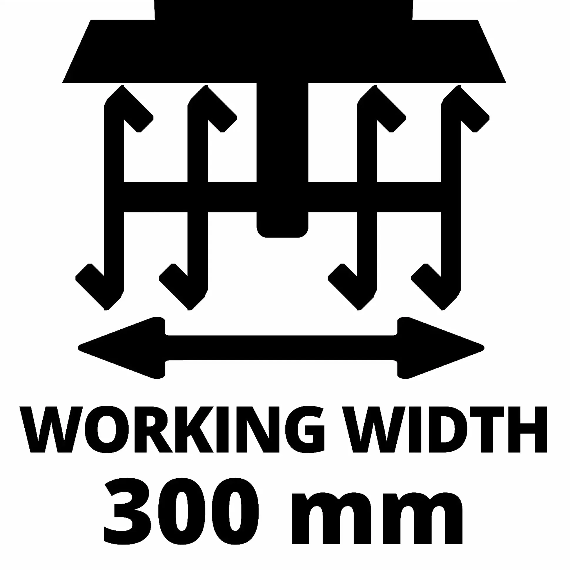Einhell Akku Bodenhacke GE-CR 30 Li-solo 30 cm Arbeitsbreite