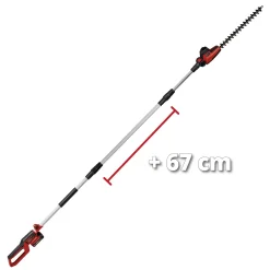 Einhell Akku Teleskopheckenschere GC-HH 18/45 Li T-Solo 41 cm Schnittlänge