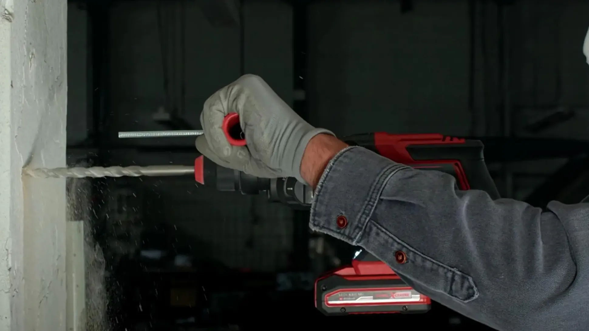 Einhell Akku-Bohrhammer TE-HD 18/20 Li Solo 18 V