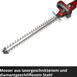 Einhell Akku-Heckenschere GC-CH 1855 55 cm Schnittlänge mit 1 x 2,5 Ah Akku