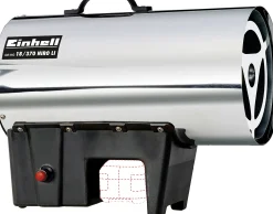 Einhell Akku-Heißluftgenerator GE-HG 18/370 Niro Li-Solo
