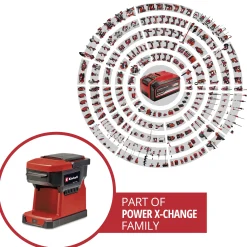 Einhell Expert Akku-Kaffeemaschine TE-CF 18 Li Solo 18 V