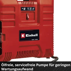 Einhell Expert Akku-Koffer-Kompressor TE-AC 36/8 Li OF Solo 36 V