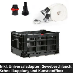 Einhell Flutset Tauchpumpe GE-DP 7535 N LL ECO 18.500 l/h