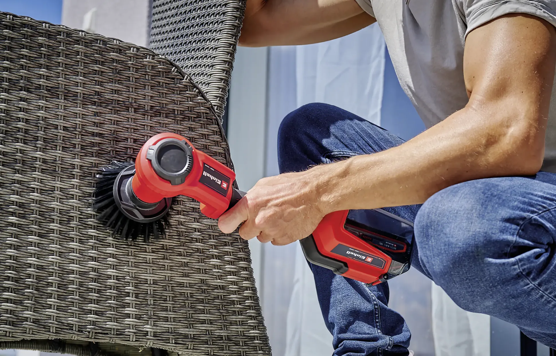Einhell Oberflächenbürsten-Aufsatz Soft 120/50