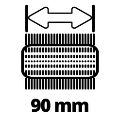 Einhell Oberflächenbürsten-Aufsatz Medium 90/20
