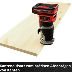 Einhell Professional Akku-Kantenfräse TP-ET 18 Li BL Solo 18 V