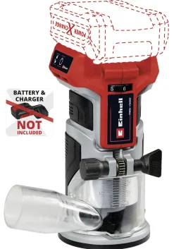 Einhell Professional Akku-Kantenfräse TP-ET 18 Li BL Solo 18 V