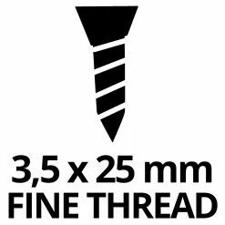 Einhell Schraubengurt für Trockenbauschrauber fein 3,5 x 25 mm