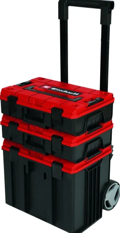 Einhell Systemkoffer E-Case Tower Werkzeug-Trolley