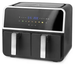 Emerio Doppel-Heißluftfritteuse AF-132833 2x 4,5 L 1700 W