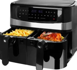 Emerio Doppelzonenheißluftfritteuse AF-126672.4