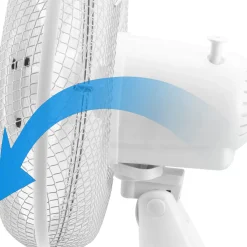Emerio Tischventilator Ø 30cm weiß