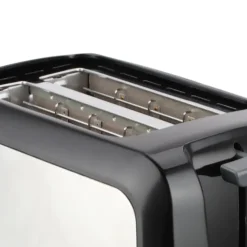 Emerio Toaster TO-123924, 750 Watt, 2 Scheiben, edelstahl