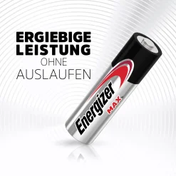Energizer Max Alkaline Batterie Mignon AA 1,5 V, 8er Pack