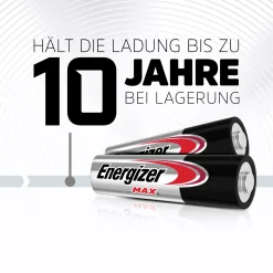 Energizer Max Alkaline Batterie Mignon AA 1,5 V, 15 + 5er Pack