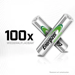 Energizer NiHM Akku Extreme Micro AAA 800 mAh 4er Pack