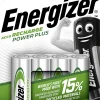Energizer NiMH Akku Power Plus Mignon AA 2.000 mAh 4er Pack