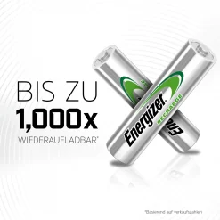 Energizer NiMH Akku Power Plus Micro AAA 700 mAh 4er Pack